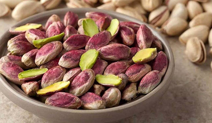ارزش غذایی پسته قرمز علیان